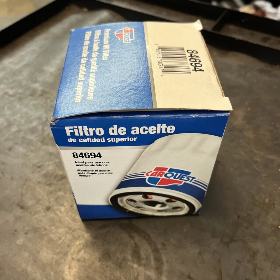 Filtro de aceite de motor Porsche/BMW M CARQUEST 84694 Foto 2 de 4