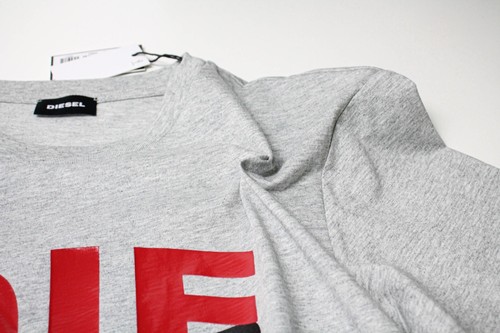 DIESEL T-Diegos-N22 T-shirt Men's LARGE Crew Neck Print Logo Short Sleeve - Picture 5 of 11