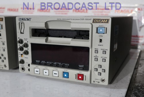 Grabadora Sony dsr1500ap pal dvcam con entrada/salida SDI, firewire etc (88x10 batería ho - Imagen 2 de 8