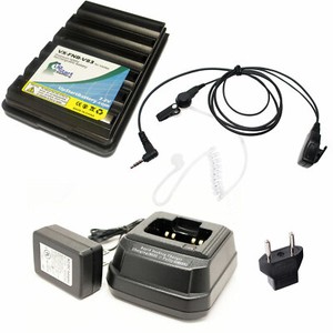 Caricabatterie Per Radio Yaesu VX-120, VX-127, FT60R - Stazione Ricarica Con Alimentatore E Cavo Auto - Foto 5