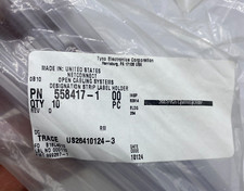 Designation Strip Holds Labels For Amp 110 Connect System 10/Pk  
