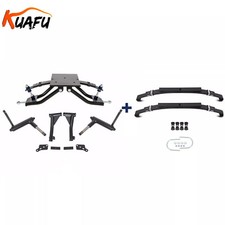 6" A-Arm Lift Kit & Pair Rear Leaf Springs For Club Car DS Golf Cart 1982-2003