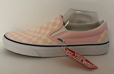 blushing bride checkerboard vans