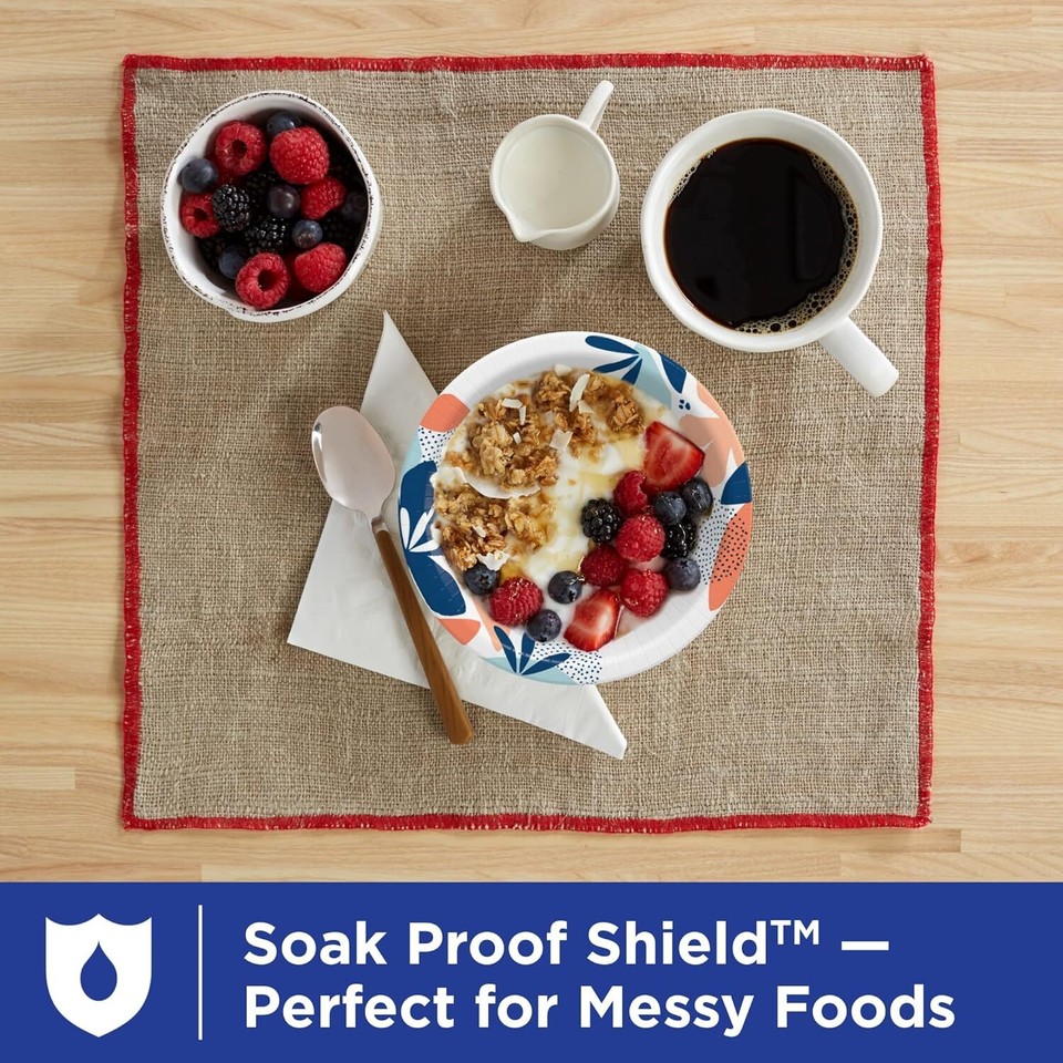 Dixie Small Paper Bowls, 10 Oz, 36 Count (Pack of 8), MicrowaveSafe, White eBay