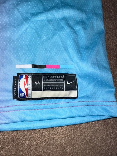 Jimmy Butler Miami Heat Nike City Edition Swingman Jersey Men's Medium 2021 NBA - Picture 3 of 6