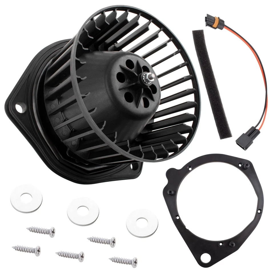 Conjunto de motor soplador calentador HVAC delantero compatible con Volvo 740 1985-1992 PM3787 Foto 2 de 4