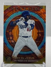 2022 Bowman Inception #29 Orange Foil /25 Alex De Jesus