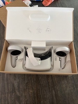 Oculus Quest 2 64GB VR Headset + 2 Controllers   Tested Working