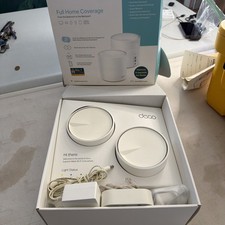 TP-LINK Deco W6000 AX3000 2-Pack Full Home Mesh Wi-Fi 6 System White
