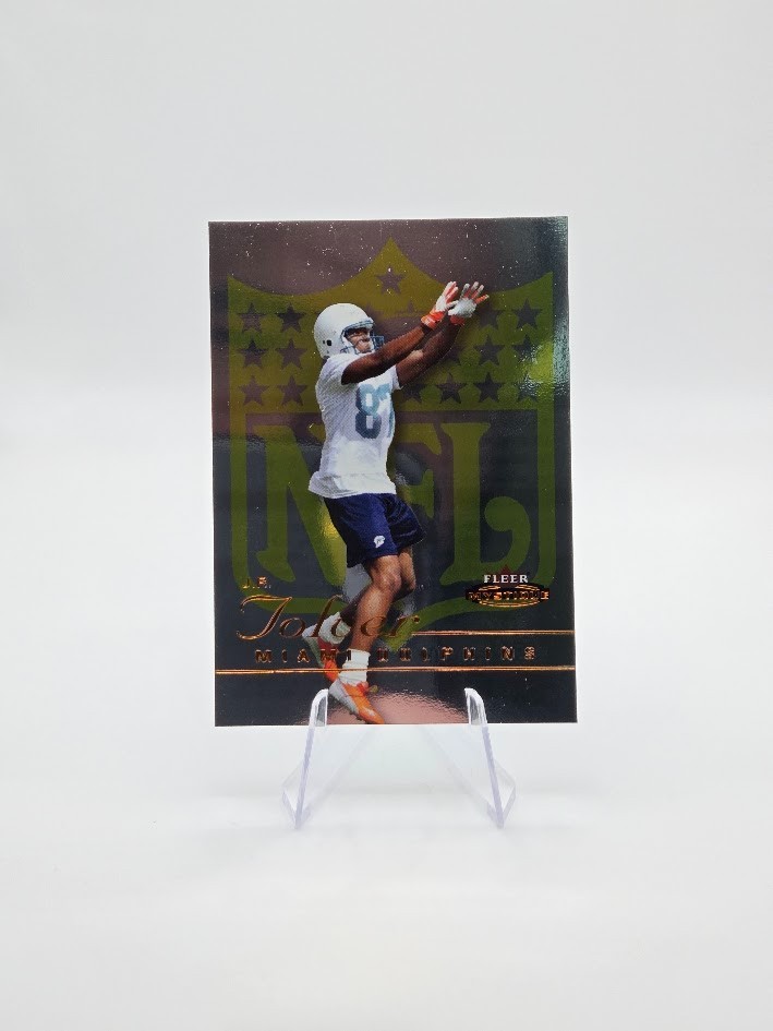 J.R. Tolver 2003 Fleer Mystique RC Gold SP /75 #119 Dolphins