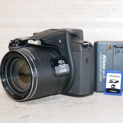 Nikon COOLPIX P530 16 MP 42X Digital Camera Black *GOOD/TESTED* W 2gb SD