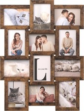 Collage Picture Frames 4x6 Wall Decor Multi Family Photo Gallery Decor Hanging