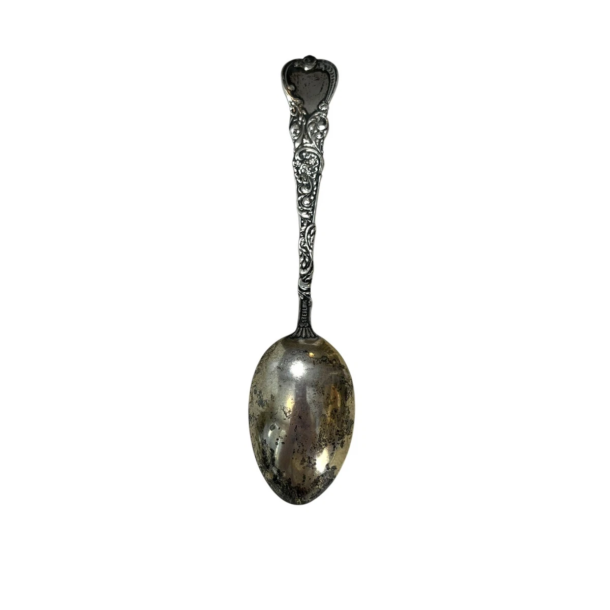 1893 Chicago Worlds Fair Sterling Spoon Woman’s Building Columbian Expo 20 grams