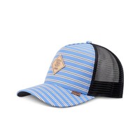 Djinns Trucker Cap Hft Business Stripe Dark Blue/White
