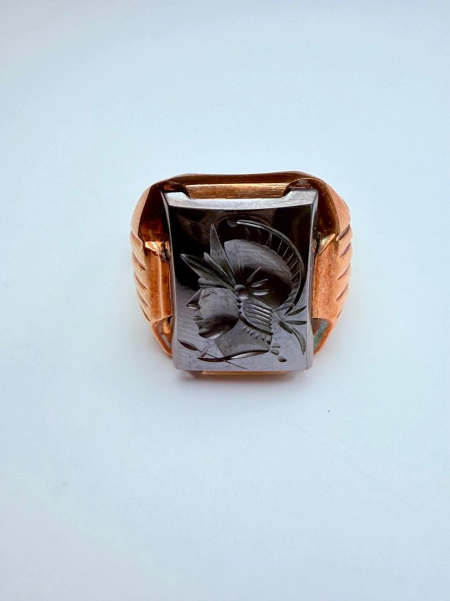 Intaglio Ring Indiana Men Ring for sale | eBay