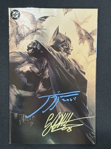 BATMAN 1 NYCC DELL’OTTO FOIL EXCLUSIVE DOUBLE SIGNED BY JIMENEZ & DELL’OTTO