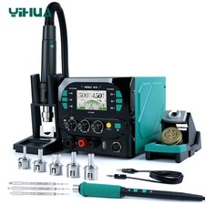 YIHUA 983D Digital Soldering Hot Air Rework Station Blower BGA Desoldering Kit
