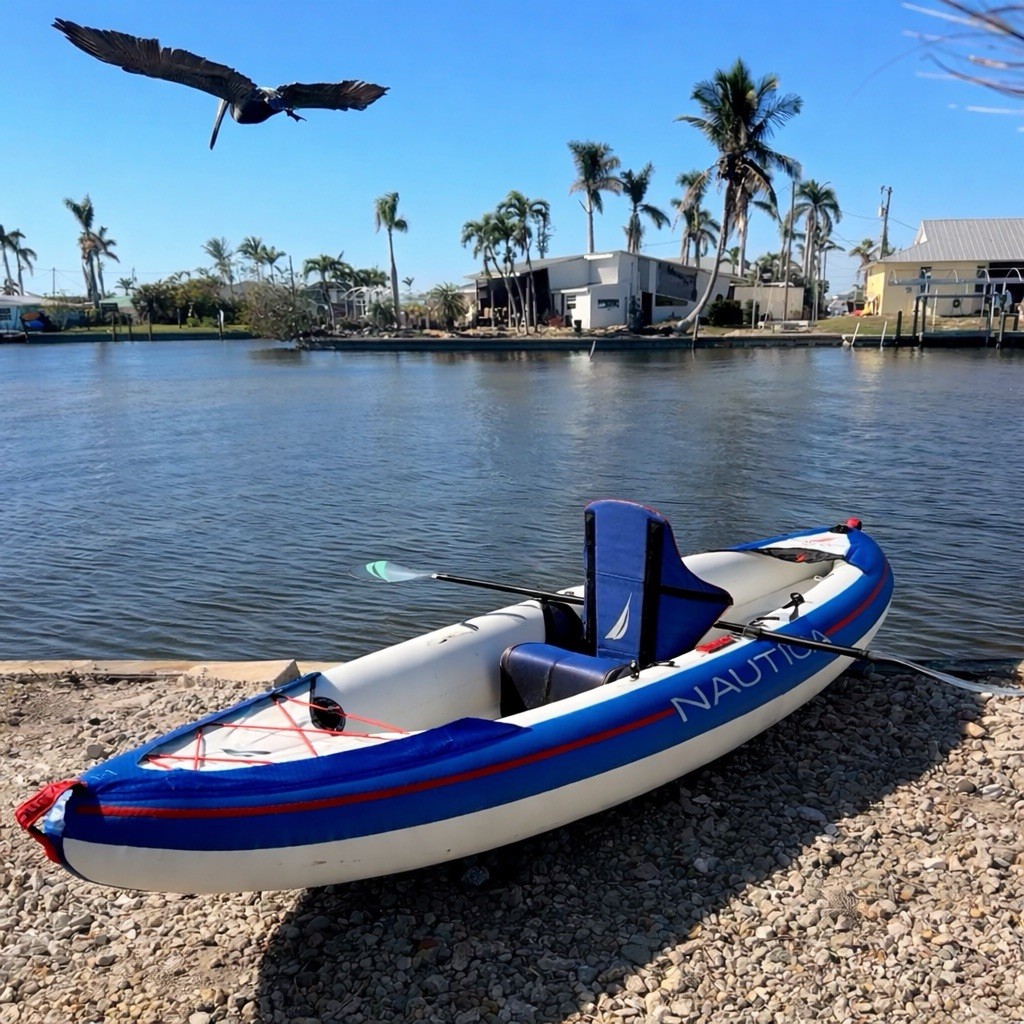 Nautica Sunstar Inflatable Sit In Kayak, Stand Up & Paddle Board, Elect Pump