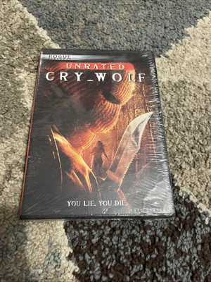 Cry_Wolf (DVD, 2005) New Sealed Deleted Senes Unrated Horror Flick Commentary