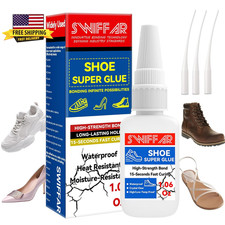Shoe Glue, Heavy Duty Shoe Glue Sole Repair, Super Strong Fix Adhesive for Rubbe