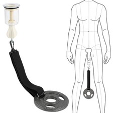 Penis Extender Stretcher Device for Male, 2.75 Lb Heavy Physical Penis Hanger...