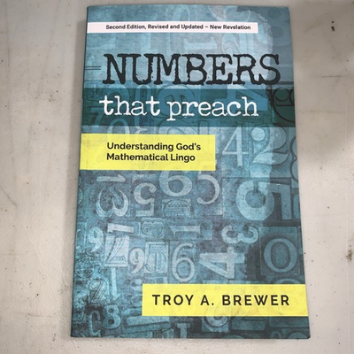 #ad Numbers That Preach : Understanding God#x27;s Mathematical Lingo by Troy A.... $12.99