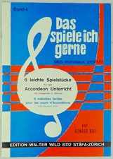 Das Spiele Ich Gerne Band 4 by Bui, Accordion 2 Part German Walter Wild