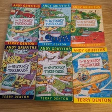 Andy Griffiths 6 book bundle Treehouse paperback Terry Denton FREE POST