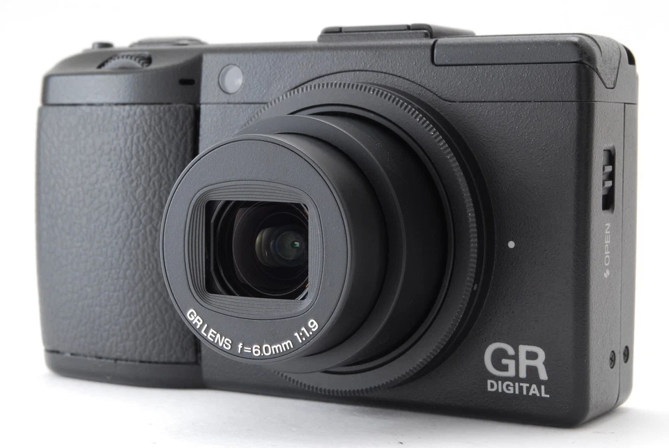 [NEAR MINT] Ricoh GR DIGITAL III 10.0MP Compact Digital Camera Black From JAPAN - Image 2 of 4