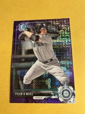 2017 Bowman Chrome Prospects Tyler O'Neill Purple Refractor #/250 Rookie #BCP24