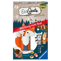 Ravensburger Ecocreate 18132 - Forest Animals - Diy Bastelset FüR Kinder Ab 6 Ja