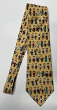 Save The Children Gold Necktie "What Do I Want To Be When I Grow Up?" See Photos