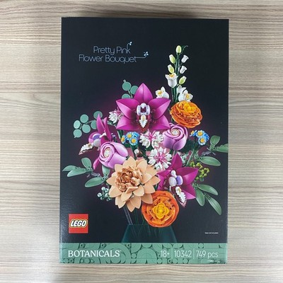 Véritable Pretty Rose Fleur Bouquet 10342 LEGO Botanique Scellé 749 Pièces Jouet