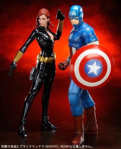 Kotobukiya AVENGERS MARVEL NOW! ARTFX + Captain America Figure Hero Japan - Image 3 of 4