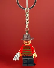 #0590-KC - MocBlox - Freddy Krueger Keychain