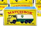 Vintage 1960s Lesney Matchbox #25 BEDFORD PATROL BP TANKER Original BOX ONLY!
