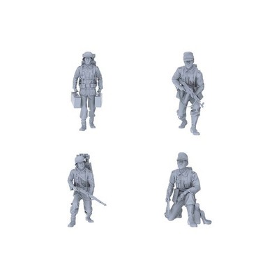 LYTR144059 1/144 Unpainted 3D Printed Model, Doll for Scene Matching 1set