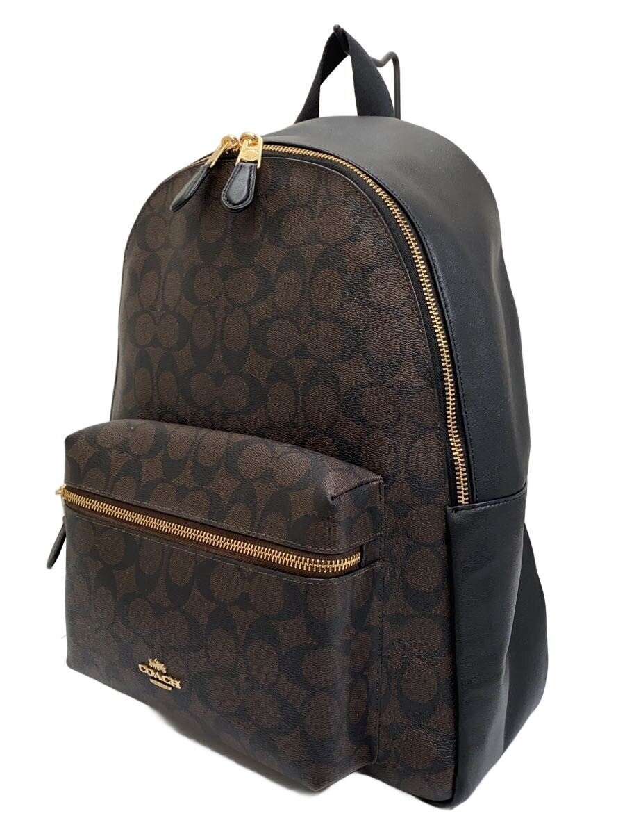 COACH Backpack PVC BRW Allover Pattern 58314 IMAA… - image 2