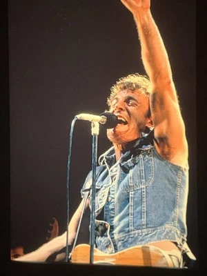 Bruce Springsteen Foto-Dia Original Positiv 35mm Presse Promo 1984 - Bild 1 von 4