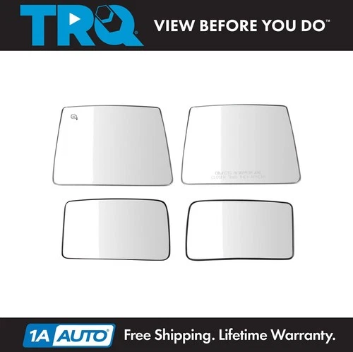TRQ Mirror Glass Set Fits 2013-2014 Ford F-150