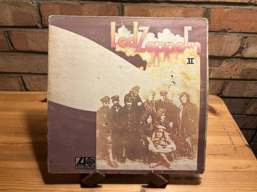 Led Zeppelin II (2) 1969 588198 Red & Plum Label 12" Vinyl Album Record
