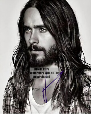 Jared Leto 8 x10'' (20x25 cm) handsigniertes signed Foto 4313