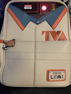Loungefly Marvel Loki Variant TVA Mini Backpack NWT Miss Minutes Zipper