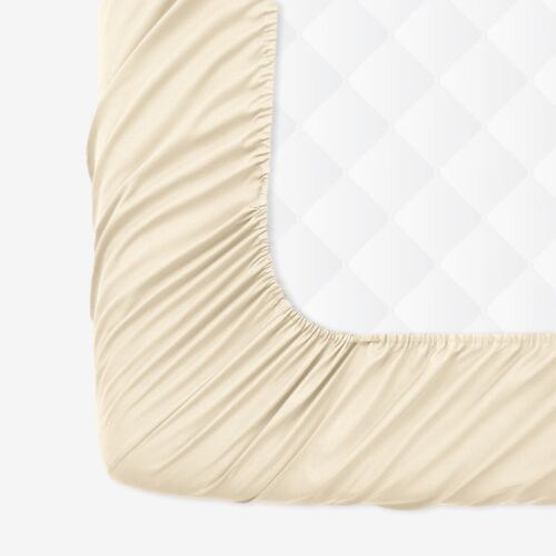 Fitted Sheet Deep Pocket Easy Care Breathable Microfiber Elastic Bedding Sheets - Picture 28 of 47