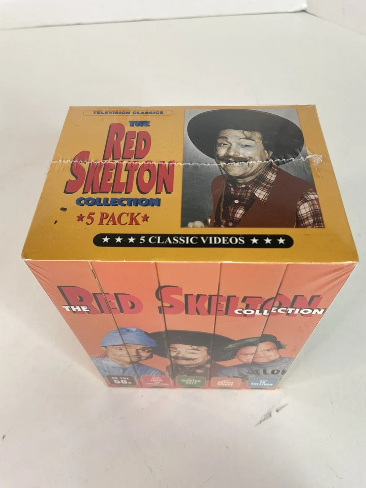Red Skelton Collection NEW! 5 VHS Box sealed, Classic TV,50's, Ed Sullivan, RARE - Image 4 of 4