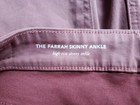 Adriano Goldschmied Size 31 Farrah Skinny Ankle Blush Pink Purple Stretch Jeans — photo 3