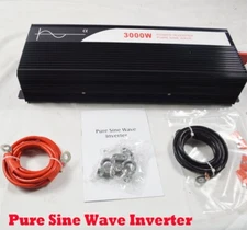 TECHTONGDA Digital Pure Sine Wave Inverter 3000W-6000W Input 12V Output 110V