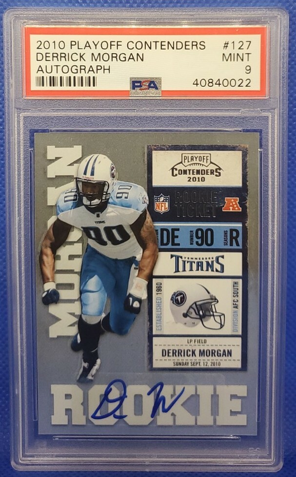 Derrick Morgan Playoff Contenders #127 Autograph