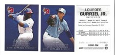 2018 BUFFALO BISONS TEAM SET COMPLETE MINORS TORONTO W/ ANTHONY ALFORD