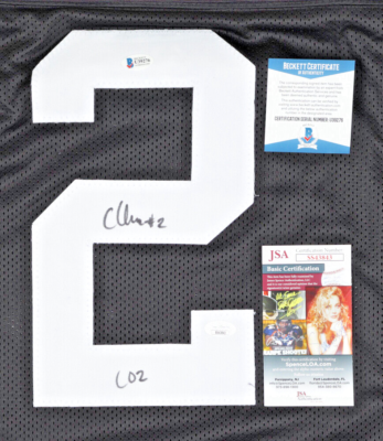 Chris Olave Signed Ohio State Buckeyes Jersey Inscribed 